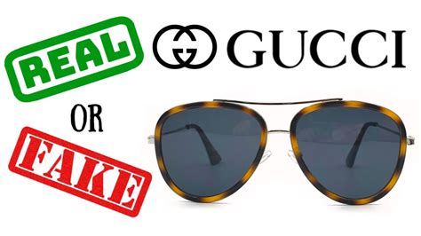 gucci sunglasses original vs fake|how to authenticate gucci sunglasses.